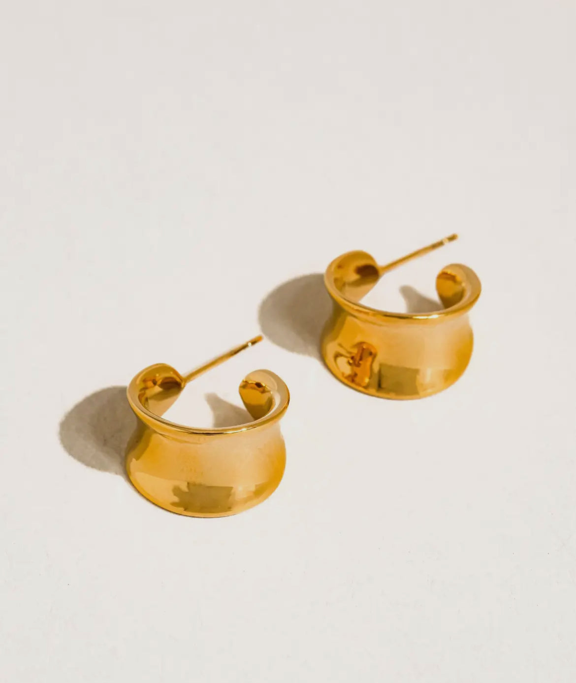 Cuff Earrings-18K Gold Non-Tarnish
