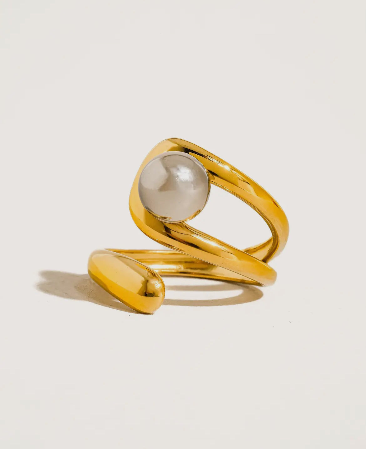 18k Gold Plated Non Tarnish Ring