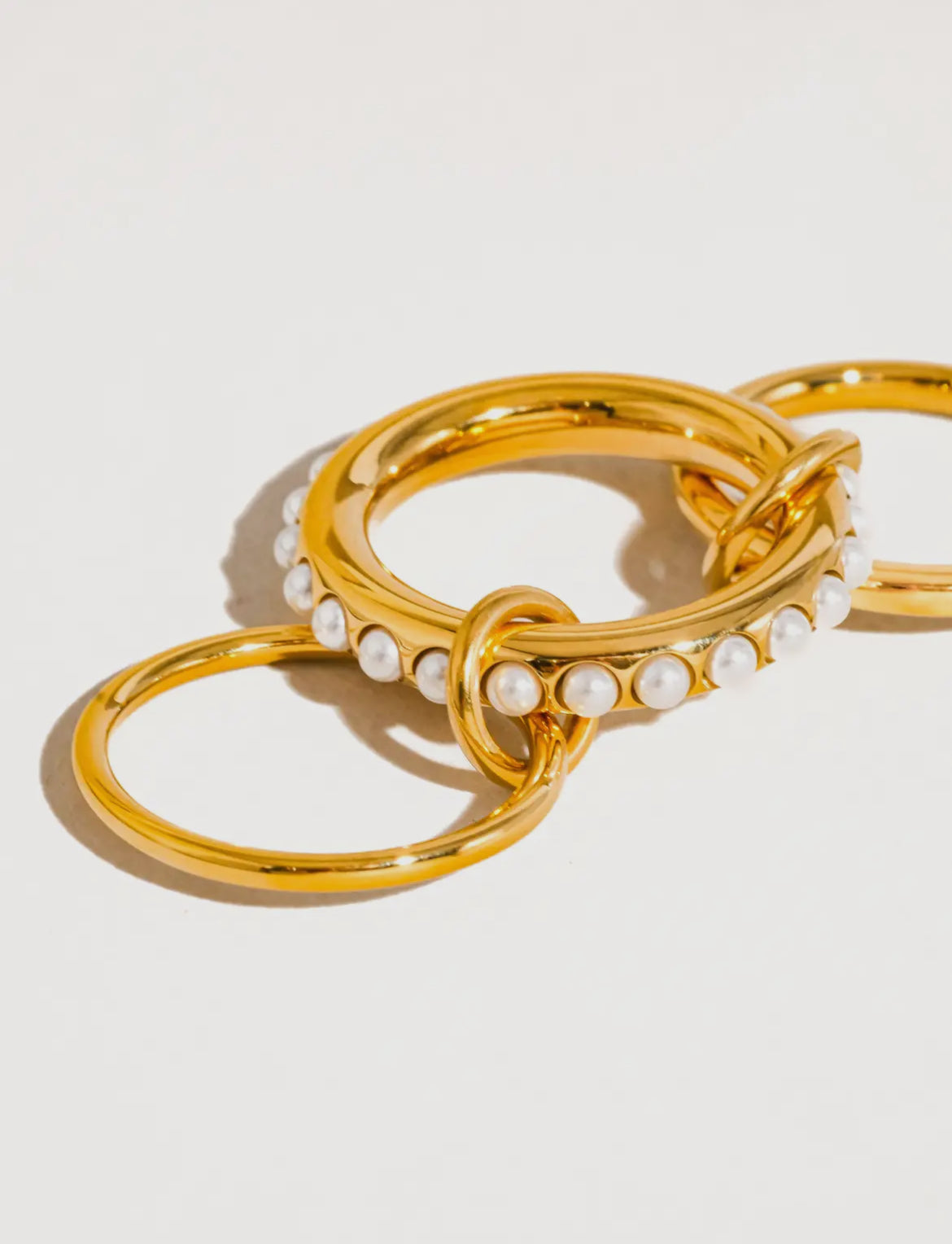 18k Gold Plated Non Tarnish Ring