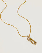 Amélis 18K Gold Non-Tarnish Cz Sunglasses Necklace