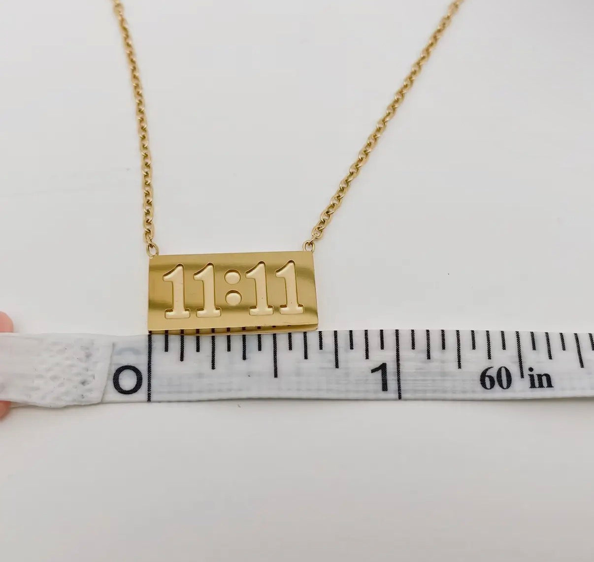 Angel Number • Non-Tarnish Necklace