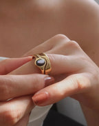 18k Gold Plated Non Tarnish Ring