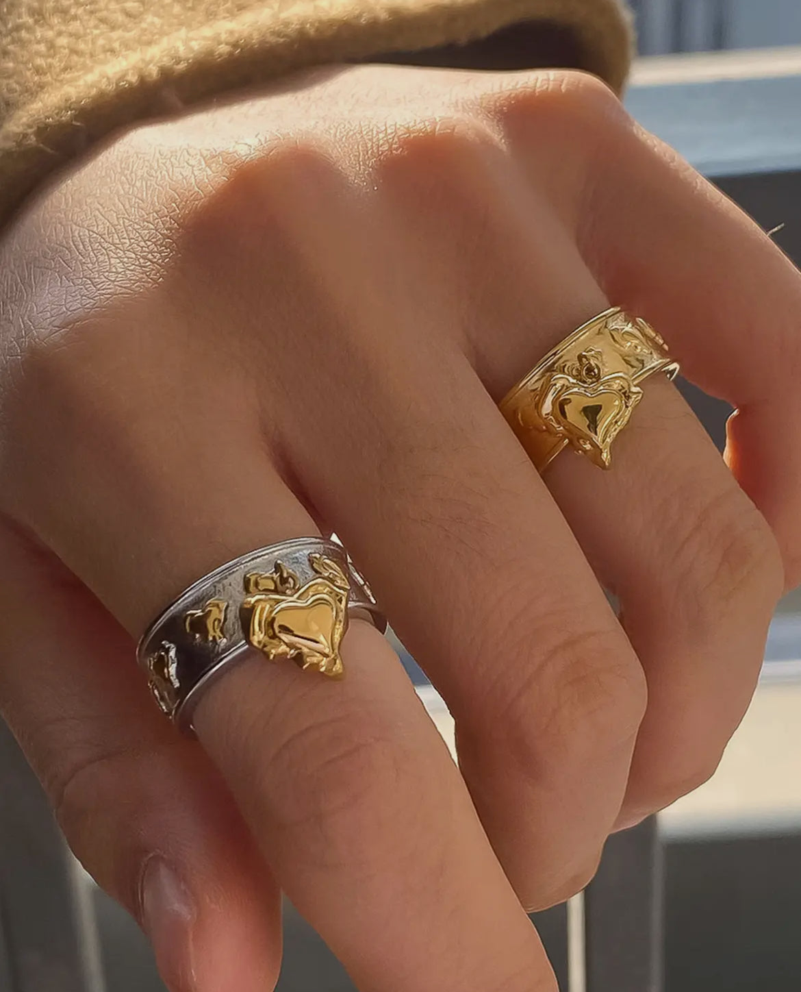 18k Gold Plated Non Tarnish Ring