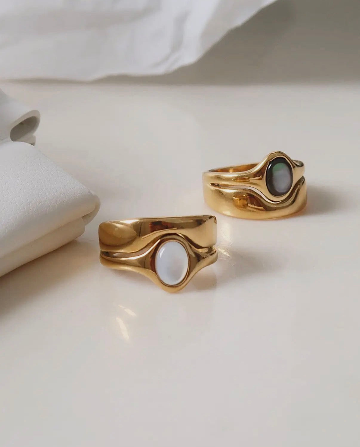 18k Gold Plated Non Tarnish Ring