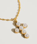 Pearl Cross Necklace