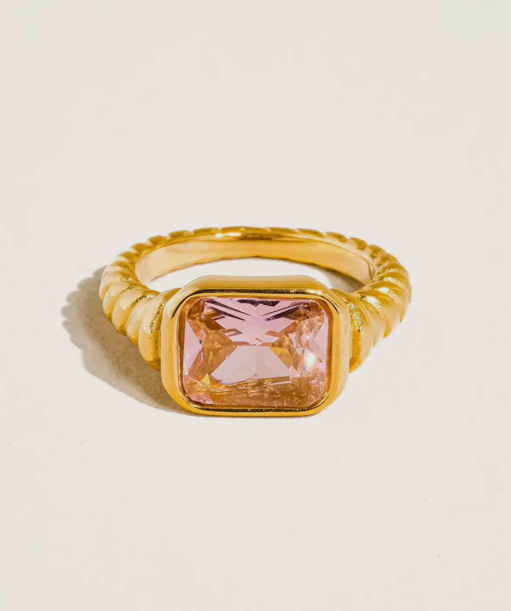 18k Gold Plated Non Tarnish Ring