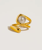 18k Gold Plated Non Tarnish Ring