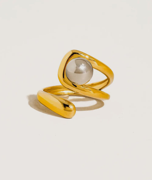 18k Gold Plated Non Tarnish Ring