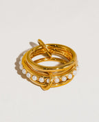 18k Gold Plated Non Tarnish Ring