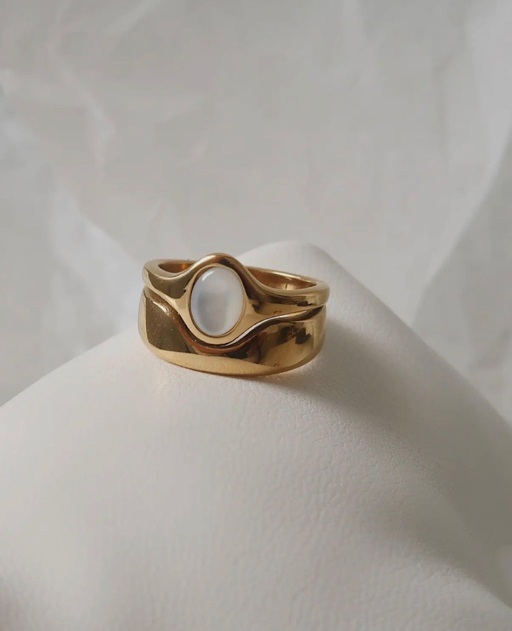18k Gold Plated Non Tarnish Ring