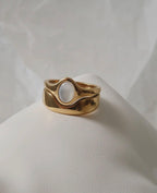 18k Gold Plated Non Tarnish Ring