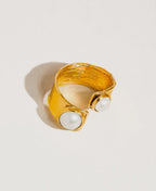18k Gold Plated Non Tarnish Ring