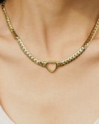 Princess Heart Necklace Non Tarnish
