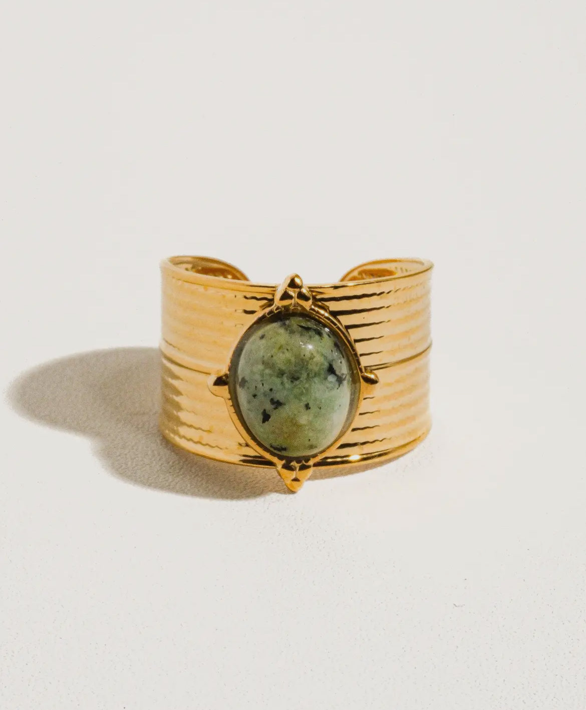 18k Gold Plated Non Tarnish Ring