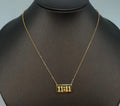 Angel Number • Non-Tarnish Necklace