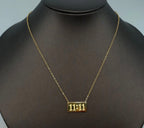 Angel Number • Non-Tarnish Necklace