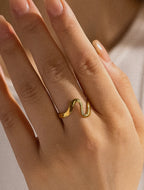 Annie 18k Gold Plated Non-Tarnish Ring