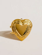 Picture Ring 18k Gold Plated Non Tarnish