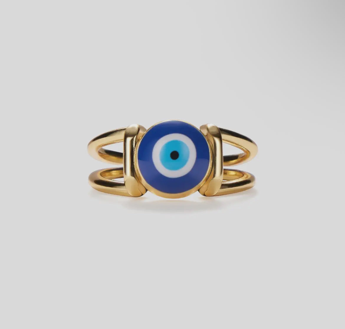Amar Evil Eye Ring (Stainless Steel)