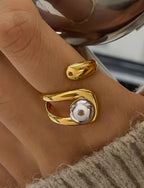 18k Gold Plated Non Tarnish Ring