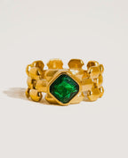 Crown Me Ring 18k Gold Plated Non Tarnish