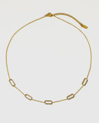 Danita 18K Gold Non Tarnish- Dainty chain Necklace