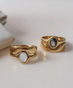 18k Gold Plated Non Tarnish Ring