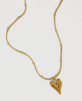 Bay 18K Gold Non-Tarnish Heart Necklace