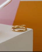 18k Gold Plated Non Tarnish Ring