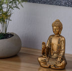 Bodhi Gold Statuette - Feng Shui Decoration and Zen Gift