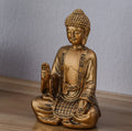 Bodhi Gold Statuette - Feng Shui Decoration and Zen Gift